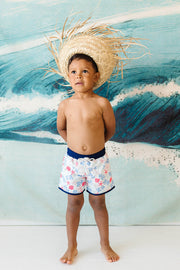 Jude Boy Board Shorts in Seashell