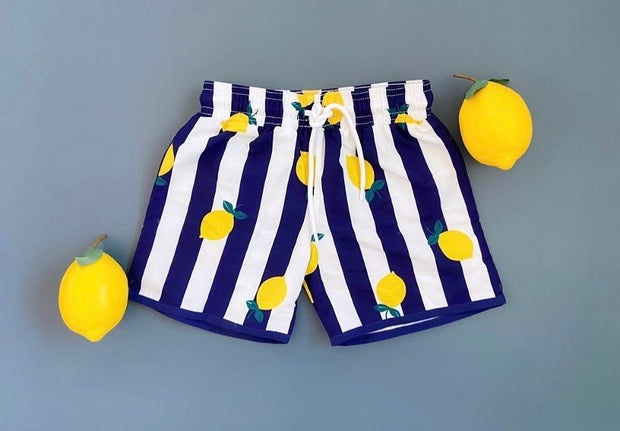 Jude Boy Board Shorts in Lemon Grove